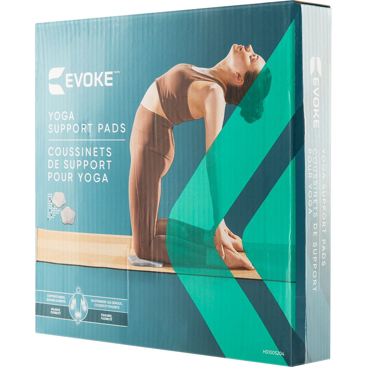 GoYonder Yoga Knee Pads 2 Pack, Yoga Knee Cushion Thick Exercise Pads for  Knees Elbows Wrist Hands Head Foam Pilates Kneeling pad Black