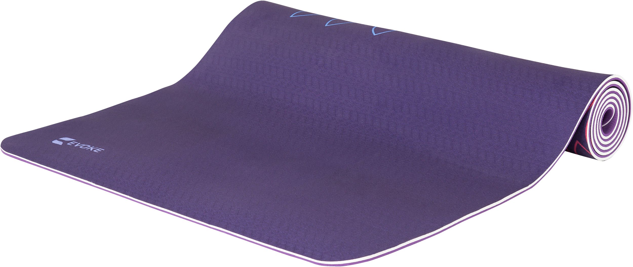 Evoke Printed Leaves 71" 5mm Yoga Mat