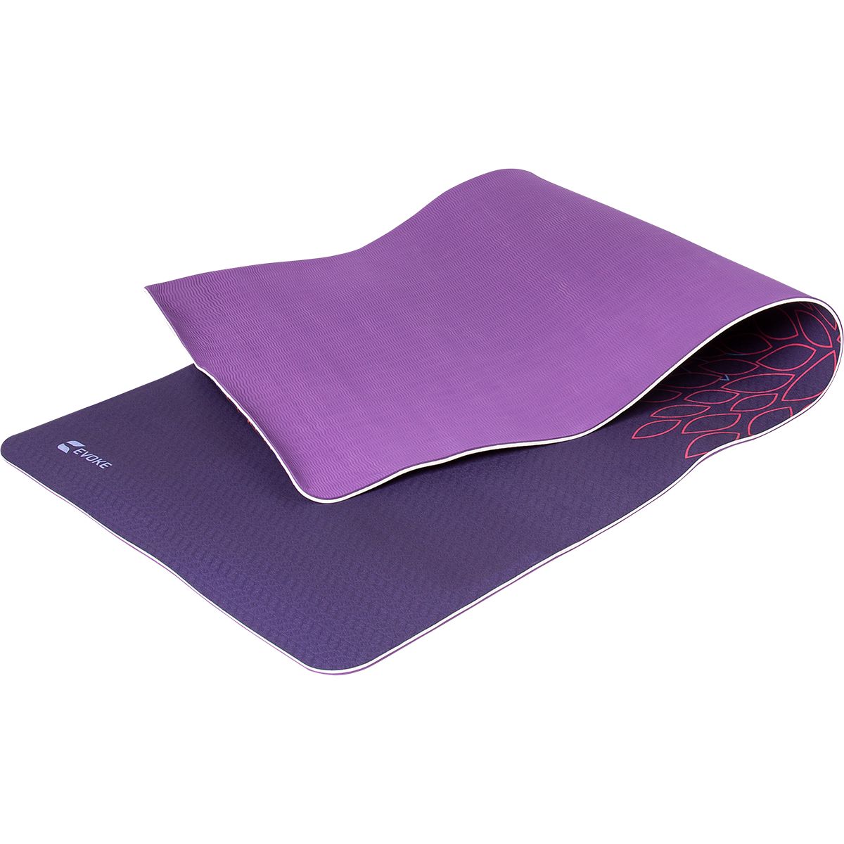 Evoke Printed Leaves 71" 5mm Yoga Mat
