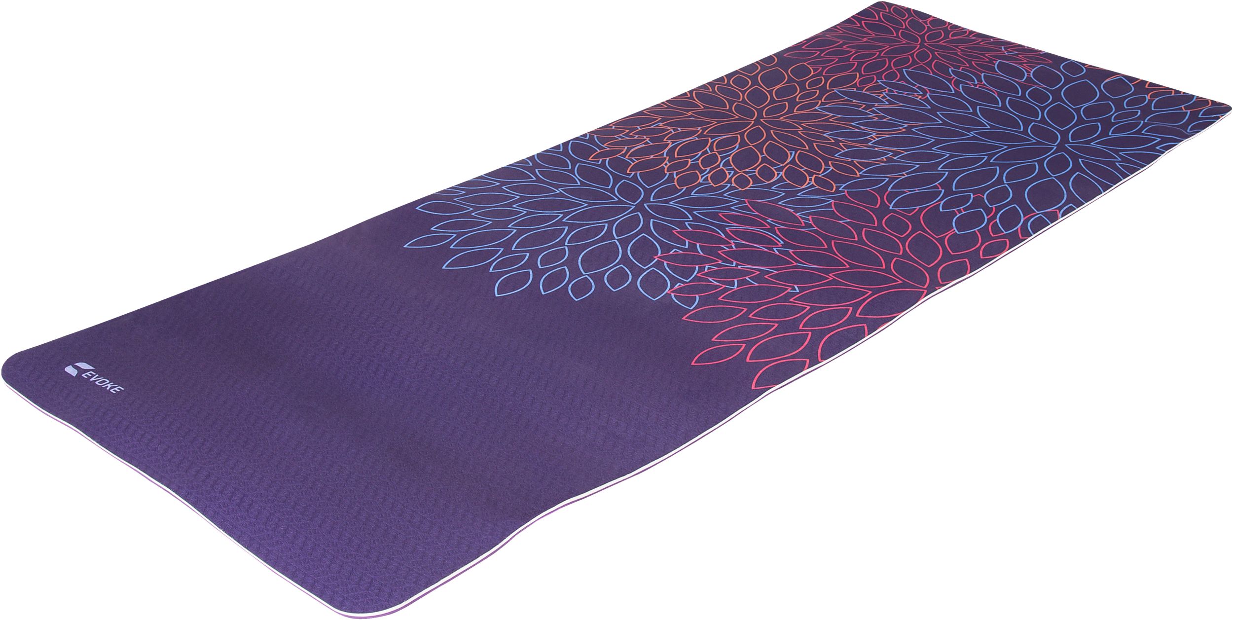 Evoke Printed Leaves 71" 5mm Yoga Mat