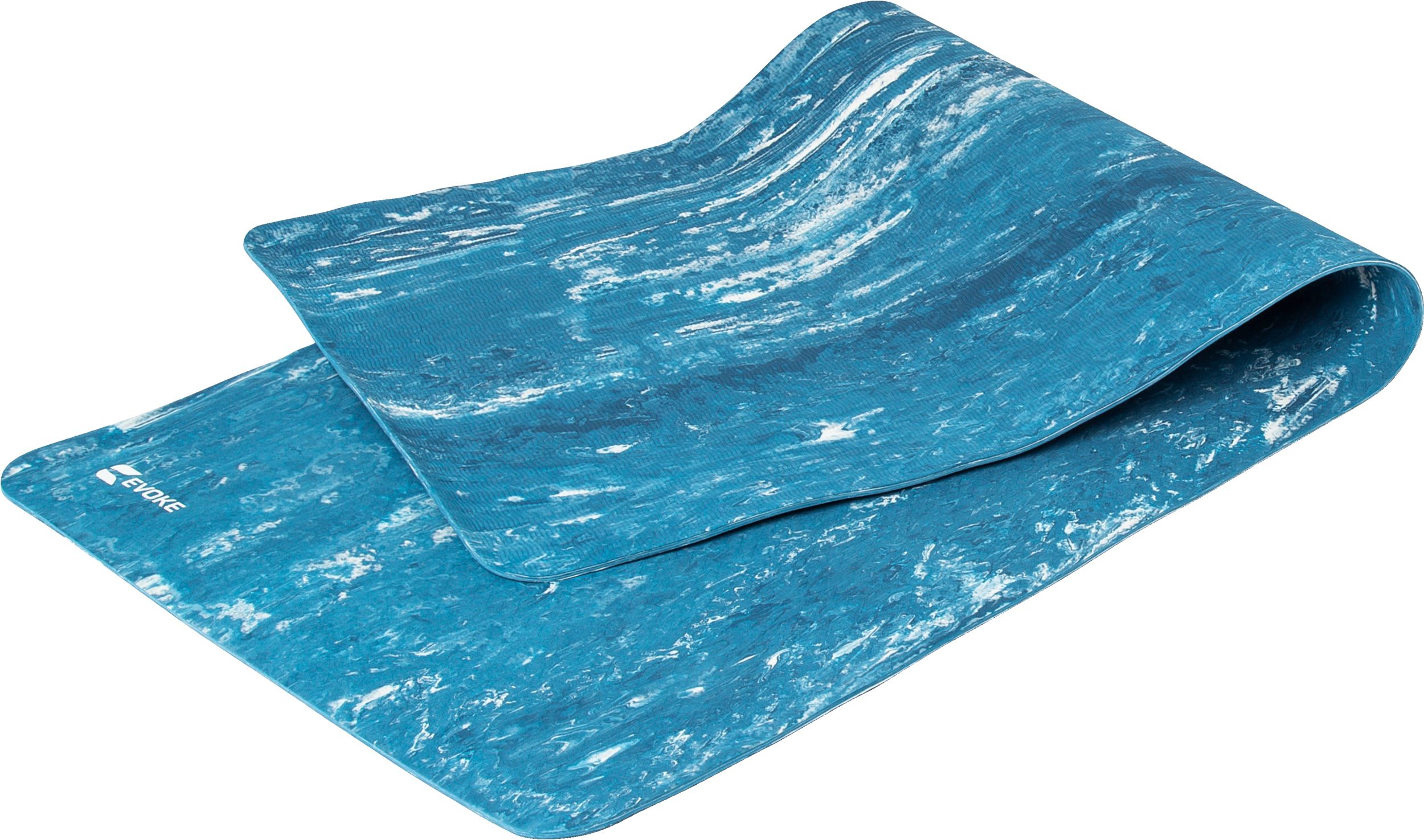 Evoke Marble Pattern 71" 5mm Yoga Mat