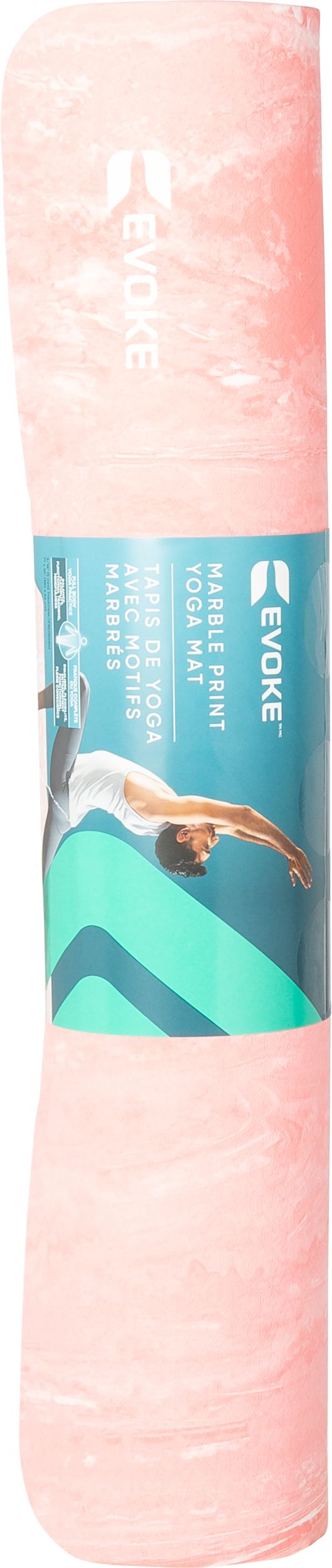 Evoke Marble Pattern 71" 5mm Yoga Mat