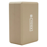 B Yoga The Foam Block - 4 inch Front_Three_Fourths_Angled_Right