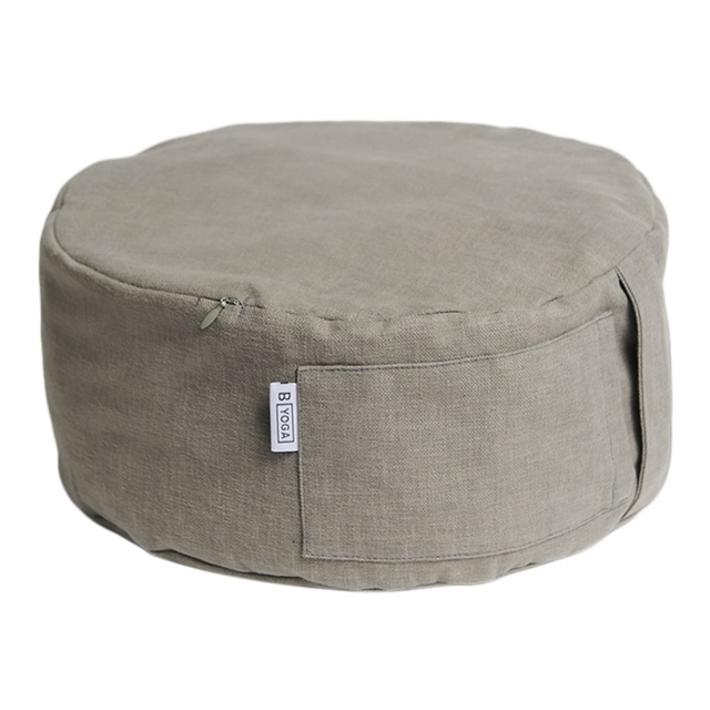 B Yoga The Calm Meditation Cushion with Cover Front_Angled_Left