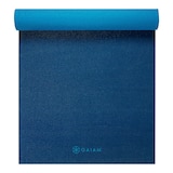 Gaiam Premium Reversible 68 Inch Yoga Mat Overhead_Flat