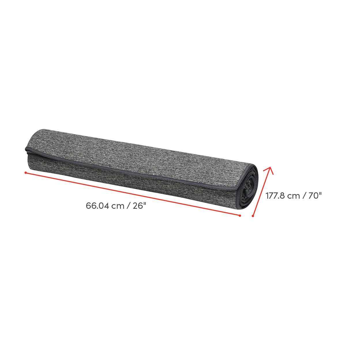 Gaiam Active Dry 70 Inch Yoga Mat Towel