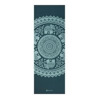 Gaiam Premium Printed Lightweight 68 Inch Yoga Mat Overhead_Flat