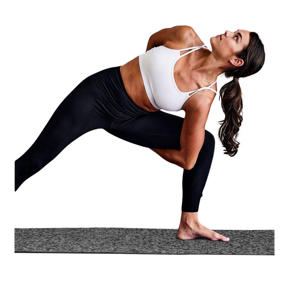 Gaiam Camo Performance Reversible 68 Inch Yoga Mat