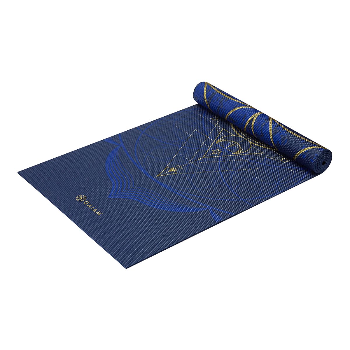 GAIAM Reversible Inner Peace 68 in. L x 24 in. W x 6 mm T Yoga Mat (11.33  sq. ft.) 05-62279 - The Home Depot