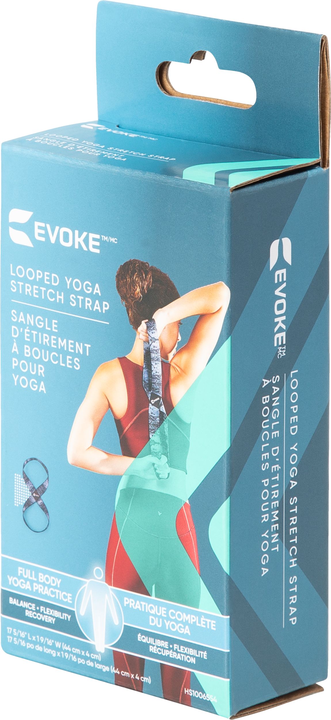 EVOKE Looped Yoga Stretch Strap