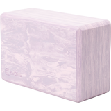 EVOKE Yoga Block, 4 Inch Front_Three_Fourths_Angled_Left