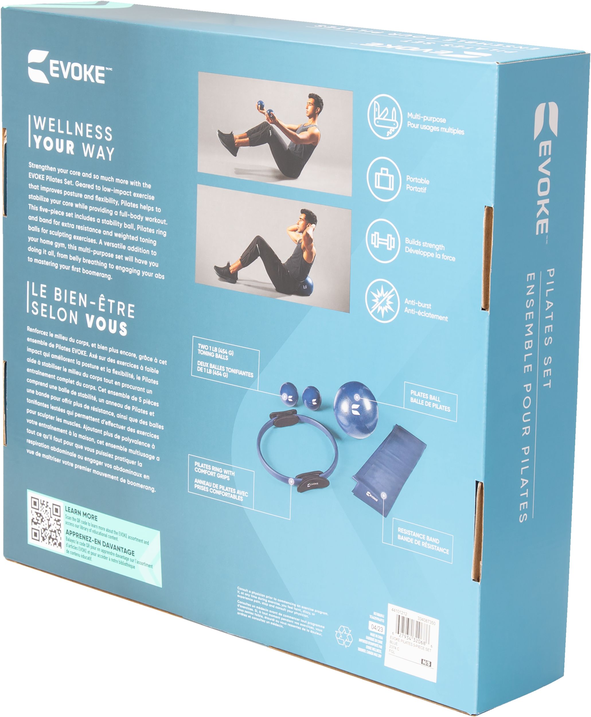 EVOKE 5-Piece Pilates Set Back_Angled_Right