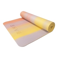 BAHE Be Ü™ Prime Support Marble Yoga Mat 68" Front_Three_Fourths_Angled_Left