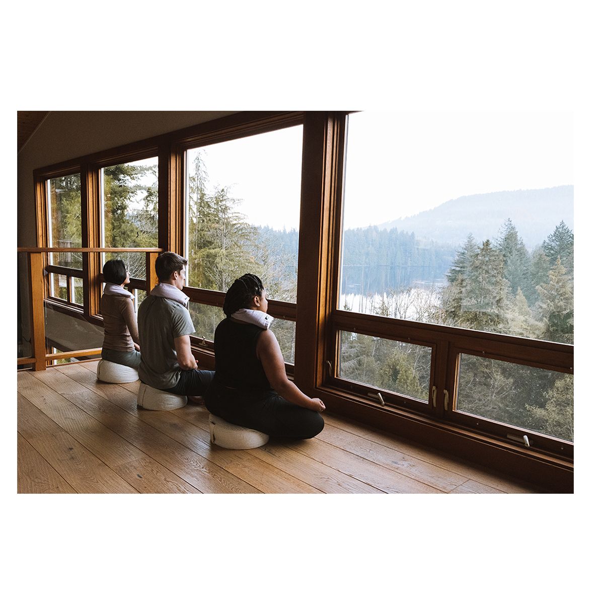 Halfmoon Mod Meditation Cushion