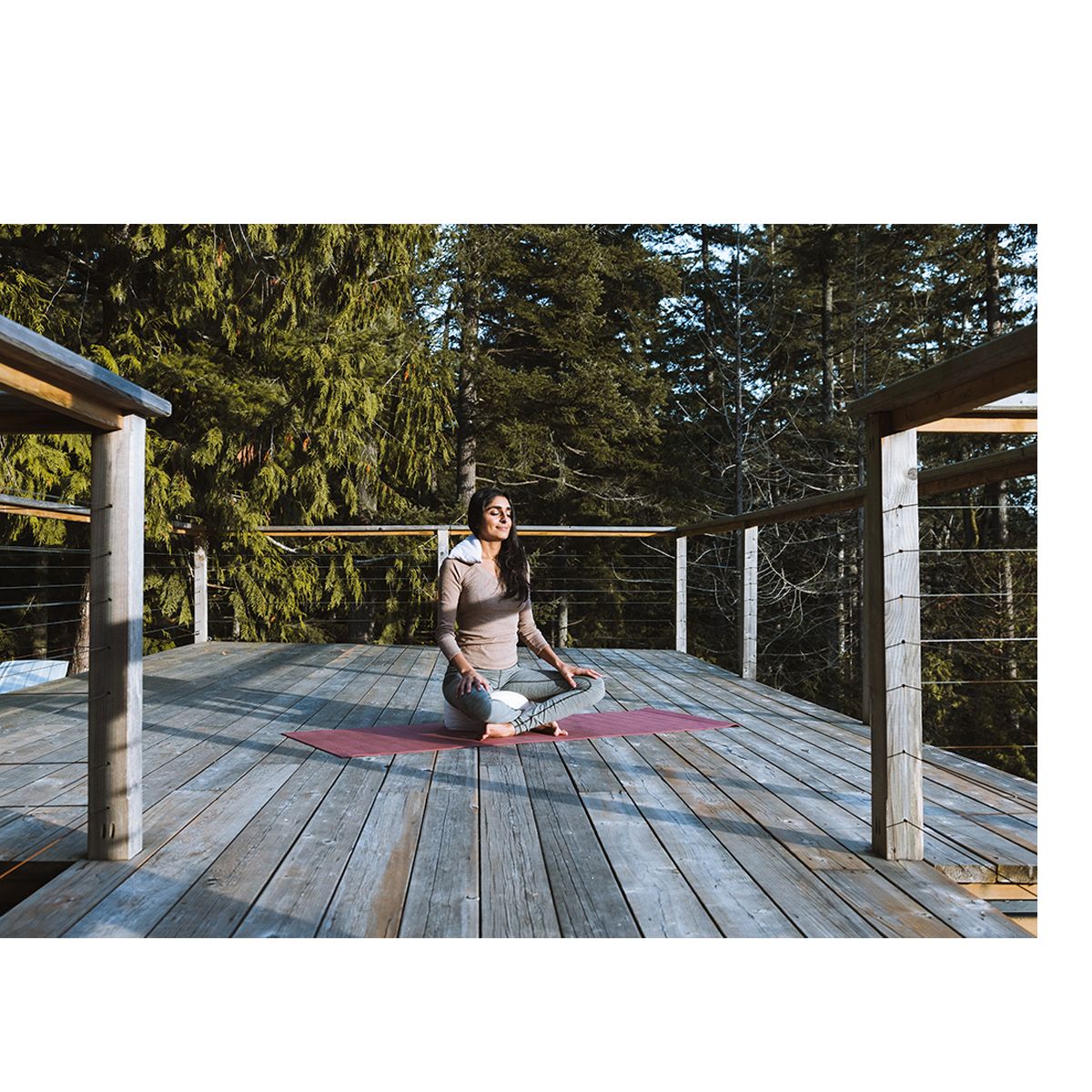 Halfmoon Mod Meditation Cushion