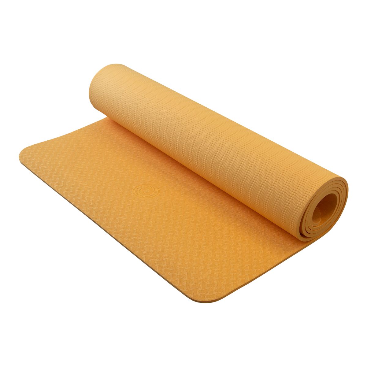ECO friendly TPE Thick foldable Pilates non slip yoga mat (6mm