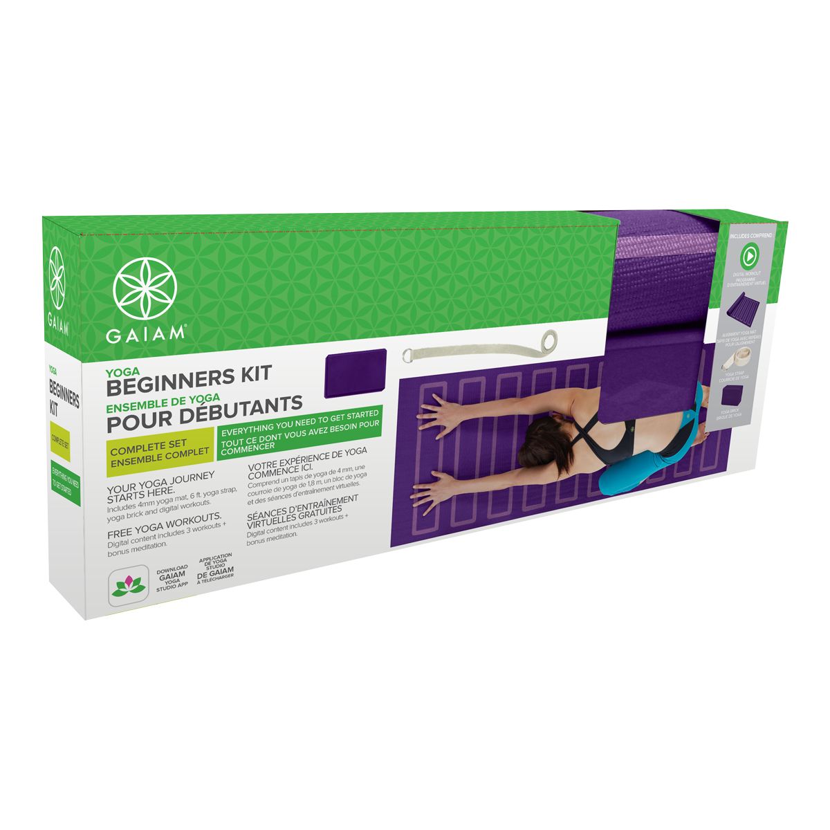 Gaiam Yoga Beginners Kit SportChek