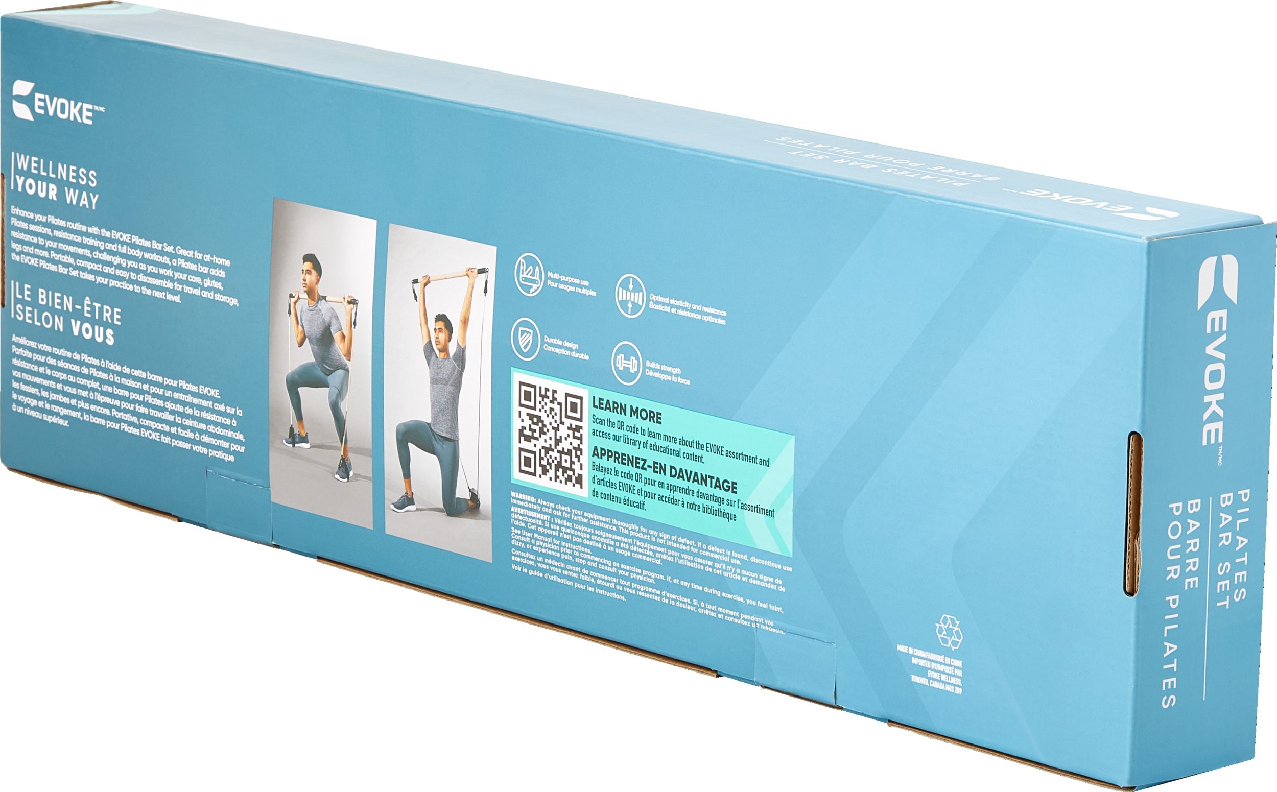 Evoke Yoga Pilates Bar Set Back_Angled_Right