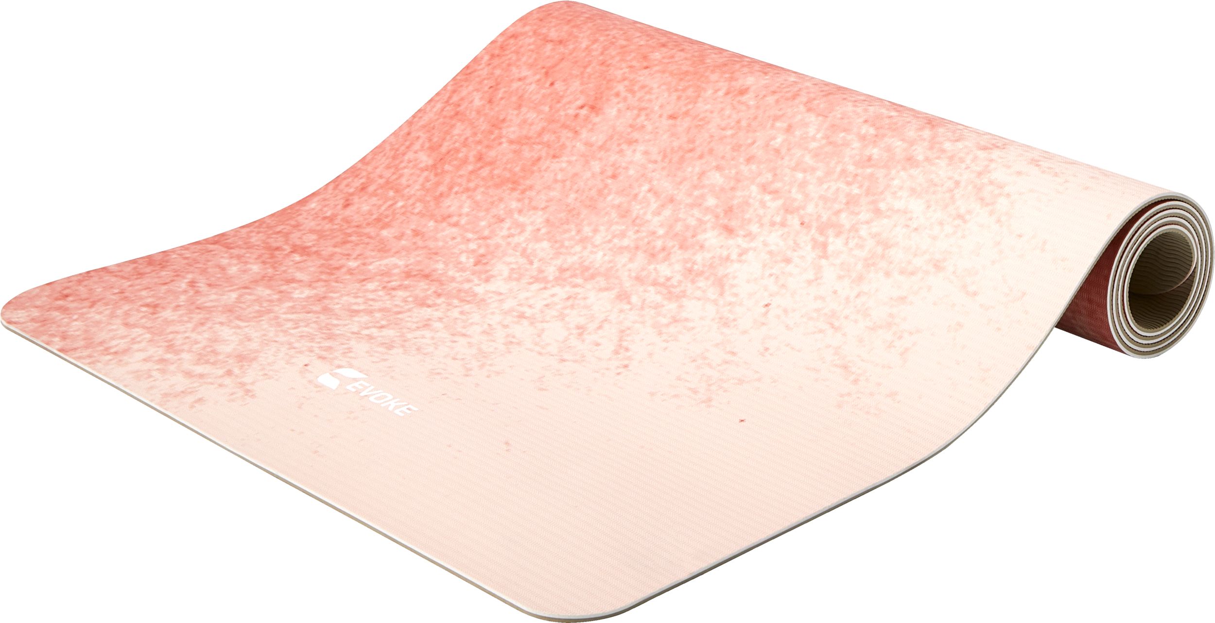 Evoke Printed Non-Slip 68" 5mm Yoga Mat with Strap