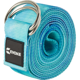 Evoke Printed Webbing Strap Yoga Mat Front_Three_Fourths_Angled_Left