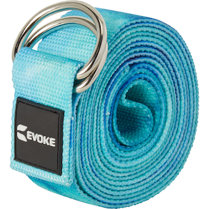 Evoke Printed Webbing Strap Yoga Mat