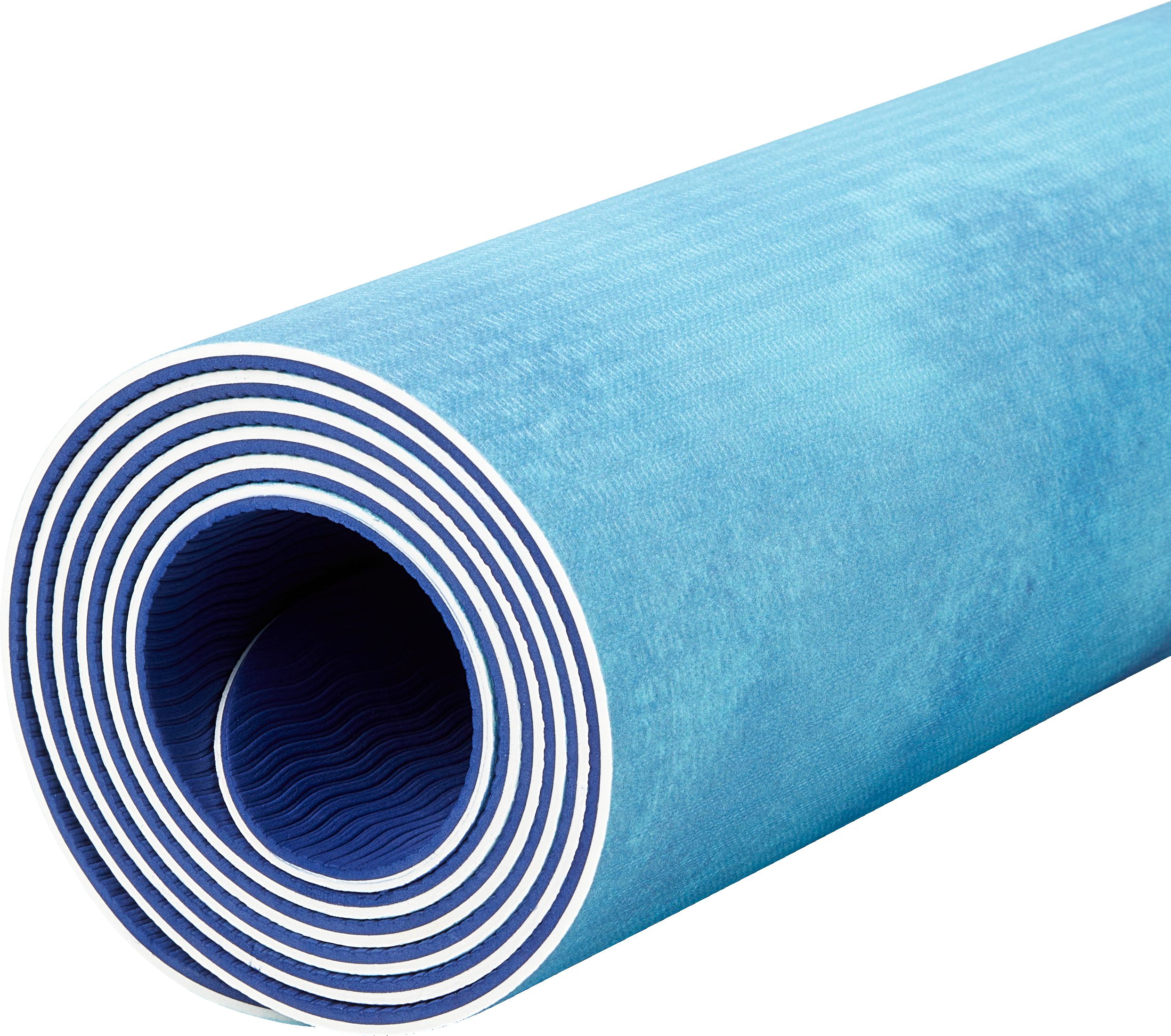 Evoke Printed Non-Slip 68" 5mm Yoga Mat with Strap