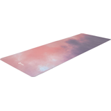 Evoke Printed Non-Slip 68" 5mm Yoga Mat with Strap Front_Three_Fourths_Angled_Left