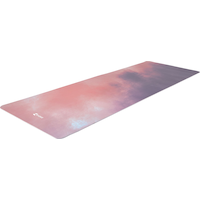 Evoke Printed Non-Slip 68" 5mm Yoga Mat with Strap Front_Three_Fourths_Angled_Left