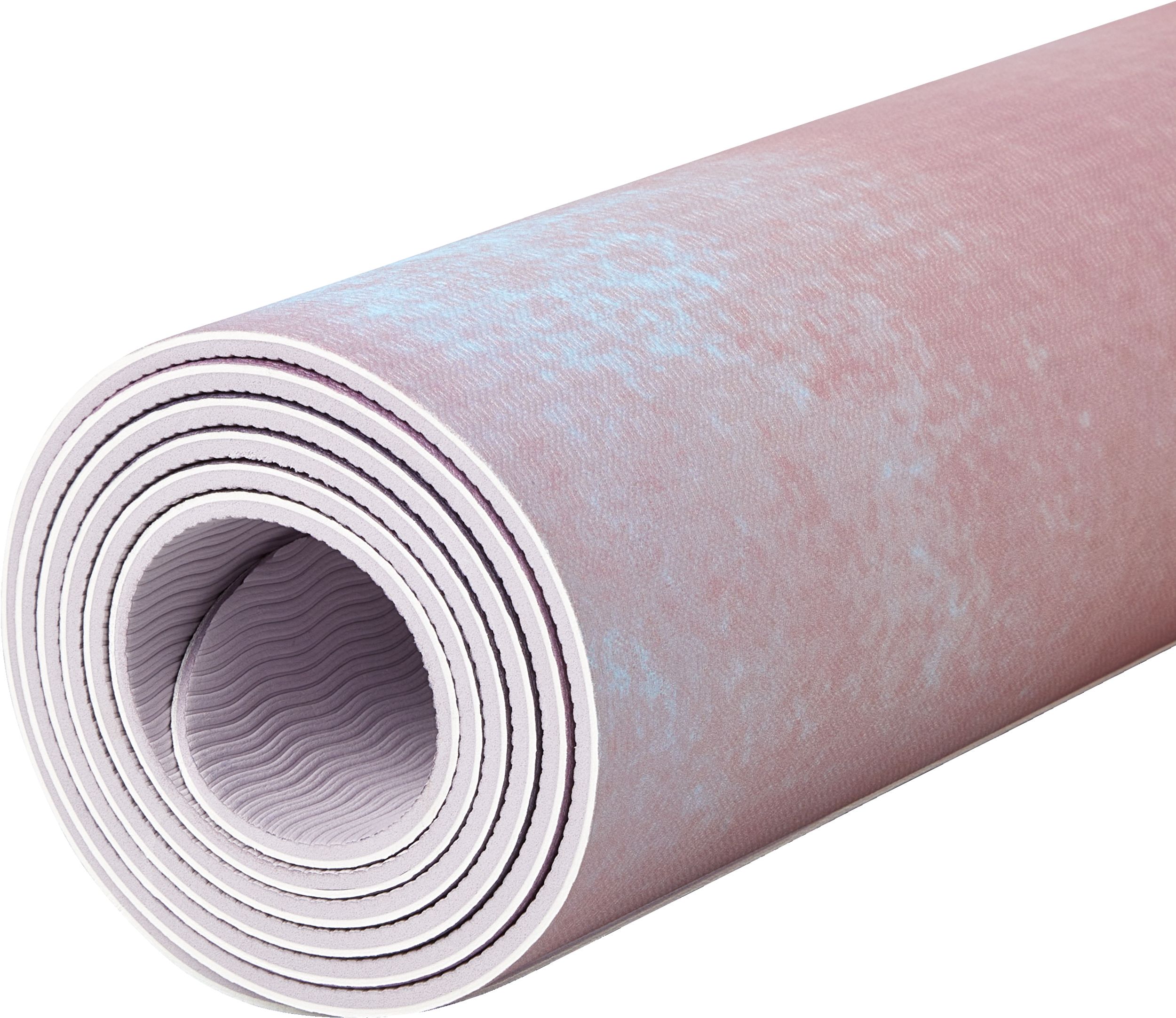 Evoke Printed Non-Slip 68" 5mm Yoga Mat with Strap
