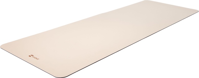 Evoke Rubber Lightweight 71" 4mm Yoga Mat Front_Three_Fourths_Angled_Left