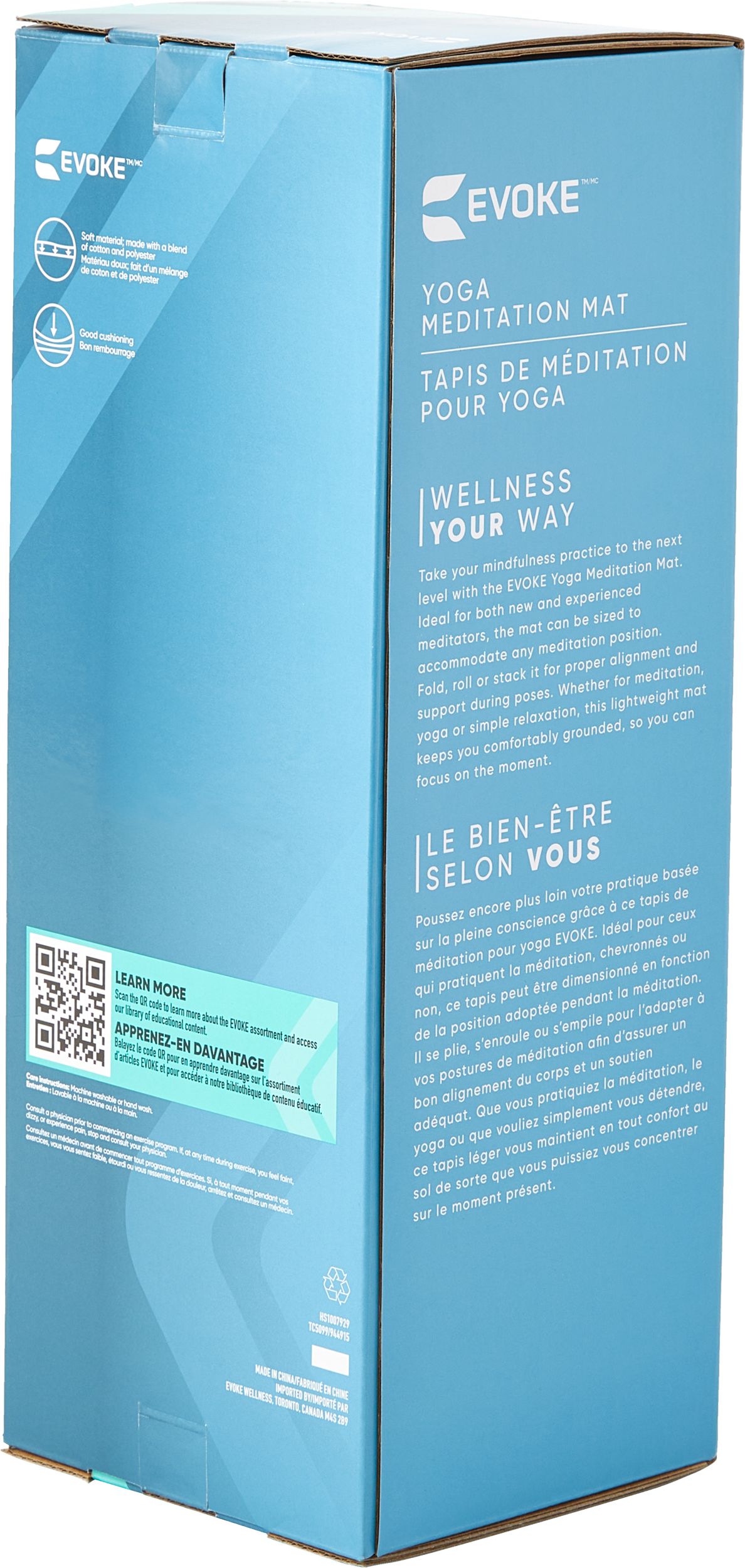 Evoke Yoga 80" Meditation Mat