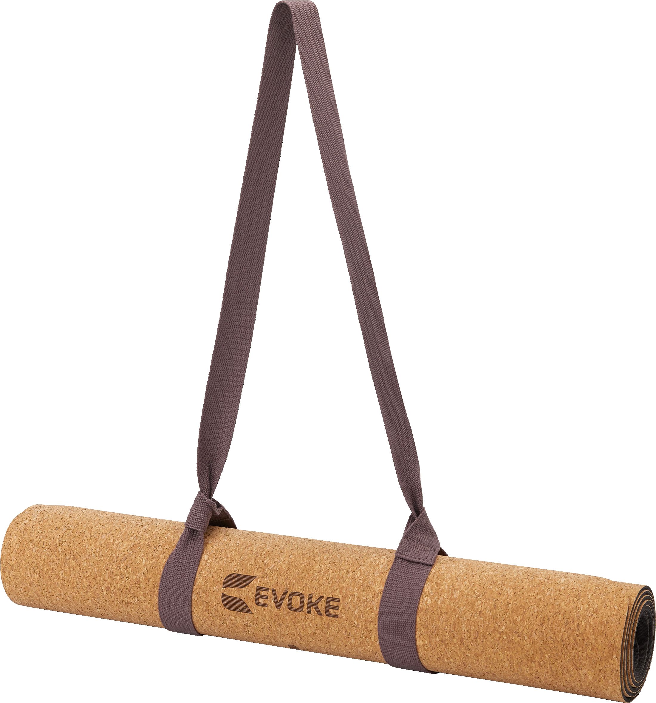 EVOKE Cork Yoga Mat, 4mm