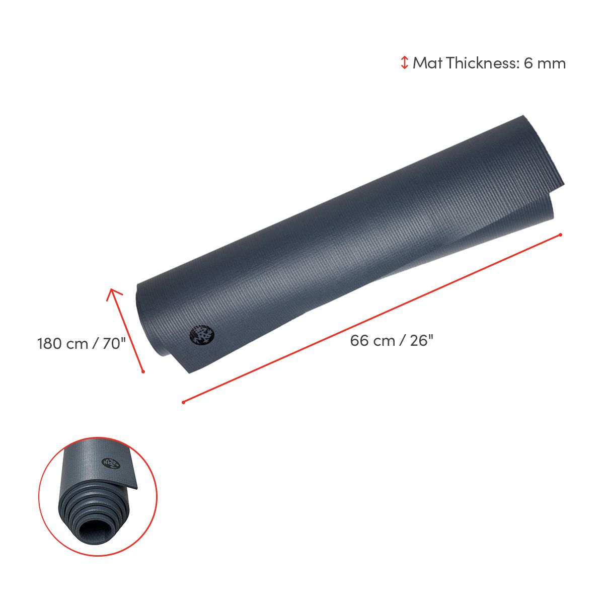 Manduka 6 mm PRO™ Yoga Mat