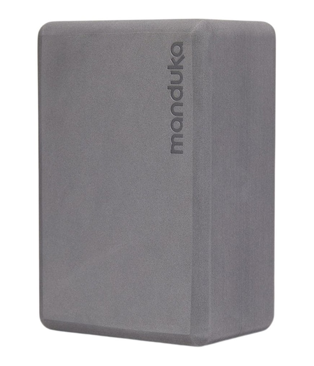 Manduka Recycled Foam Yoga Block Front_Angled_Left