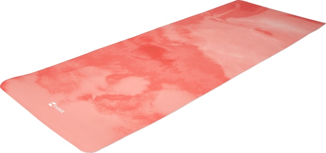 Evoke Printed Non-Slip 68" 5mm Yoga Mat with Strap