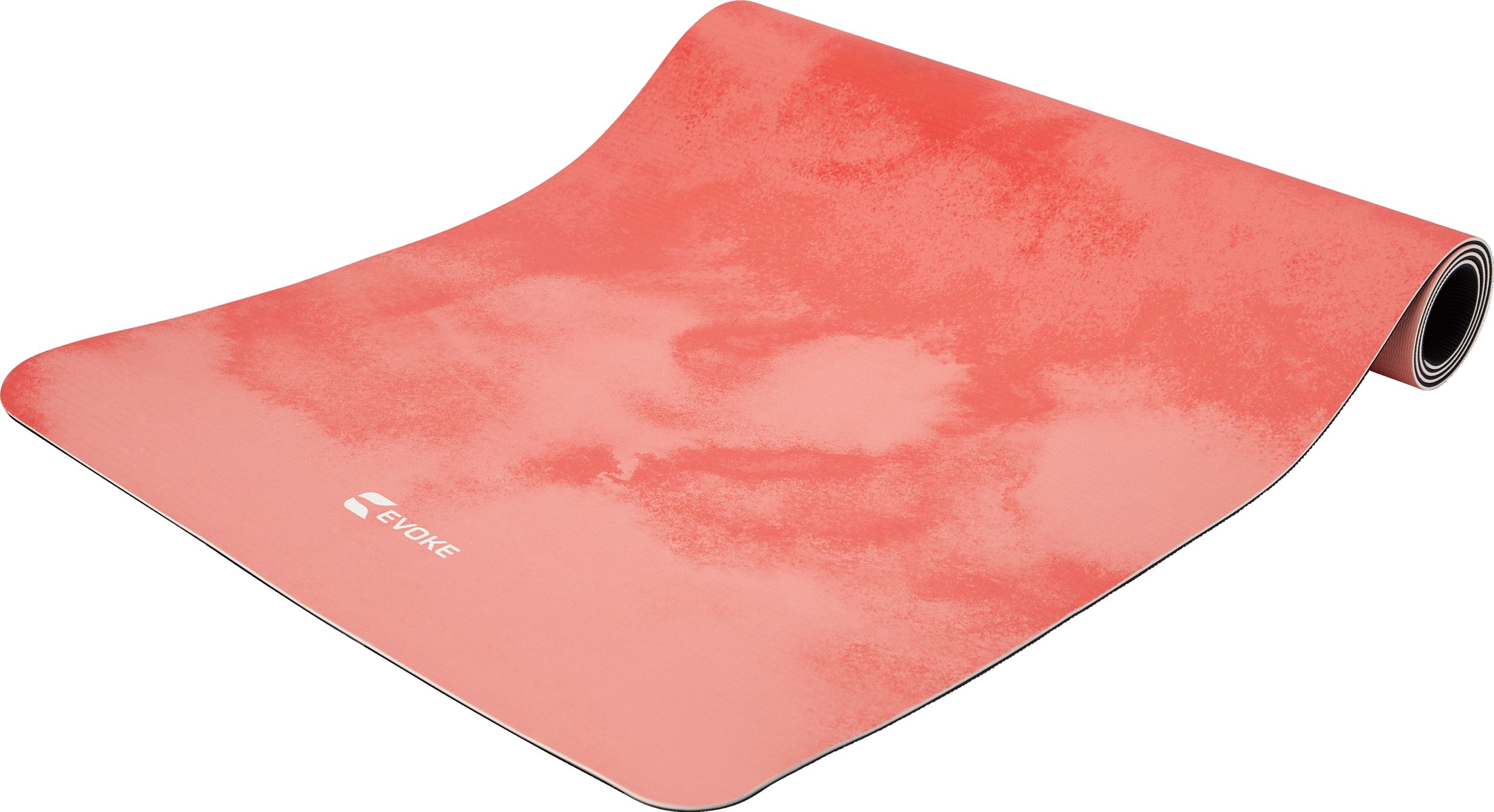Evoke Printed Non-Slip 68" 5mm Yoga Mat with Strap