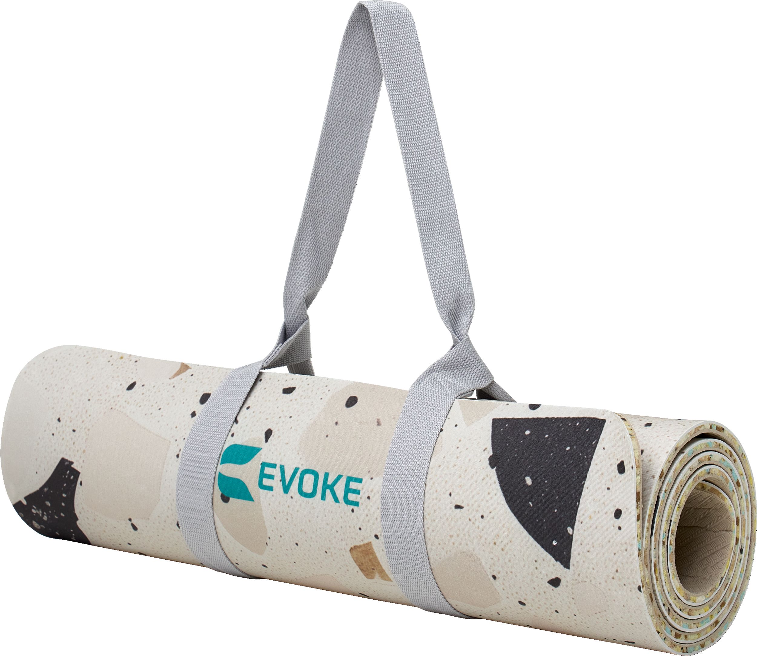 EVOKE 7 mm Eco Yoga Mat with Strap