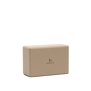 B, Halfmoon Yoga 3” Foam Block