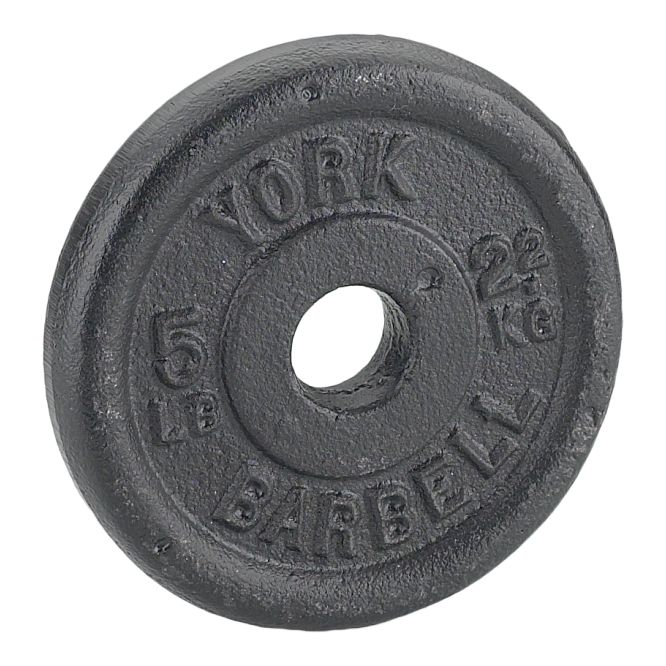 York Barbell Standard Weight Plates 5 lbs SportChek