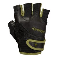 Harbinger Flex Fit Men's Glove Black/Camo Back_Flat