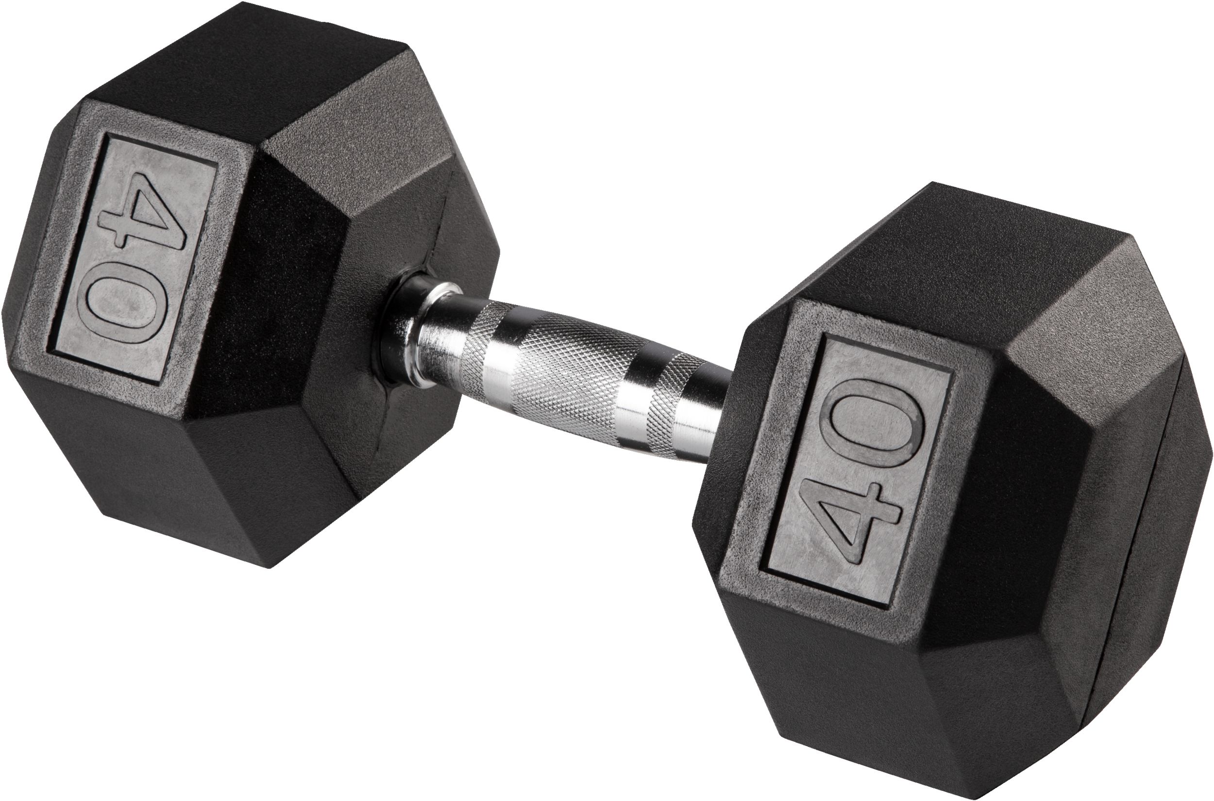 Durahex 40 lb Rubber Hex Dumbbell SportChek