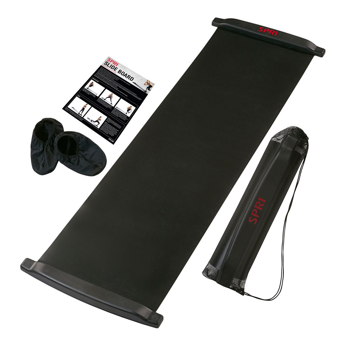 SPRI Slide Board Core Workout Kit Composite_or_Mixed
