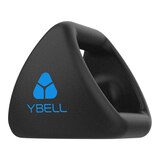 YBell 10 lb Neoprene Dumbbell, Weight, Home Gym Front_Angled_Left