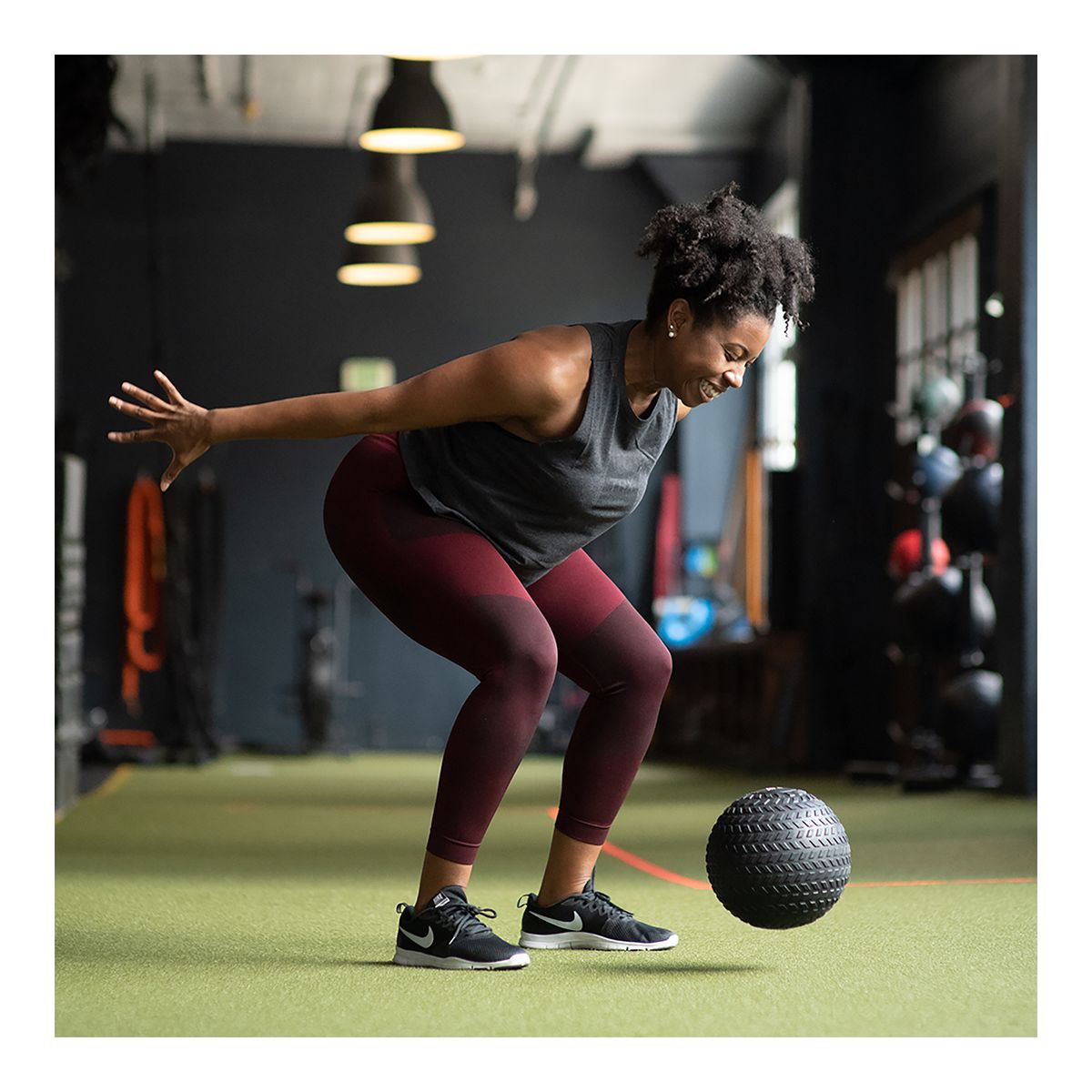 TRX 20 lb Slam Ball, Weight, Home Gym