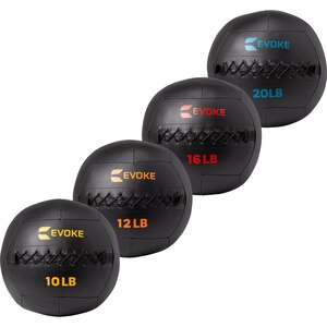 Evoke 12 lb Medicine Ball, Weight, Home Gym