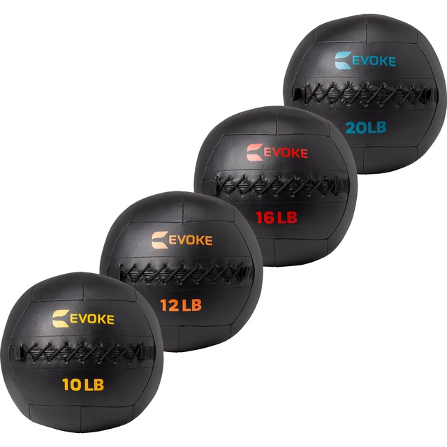 Evoke 20lbs Wall Training Ball Front_Flat