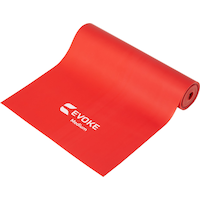 Evoke Mini Flat Latex Medium Resistance Band Front_Three_Fourths_Angled_Left