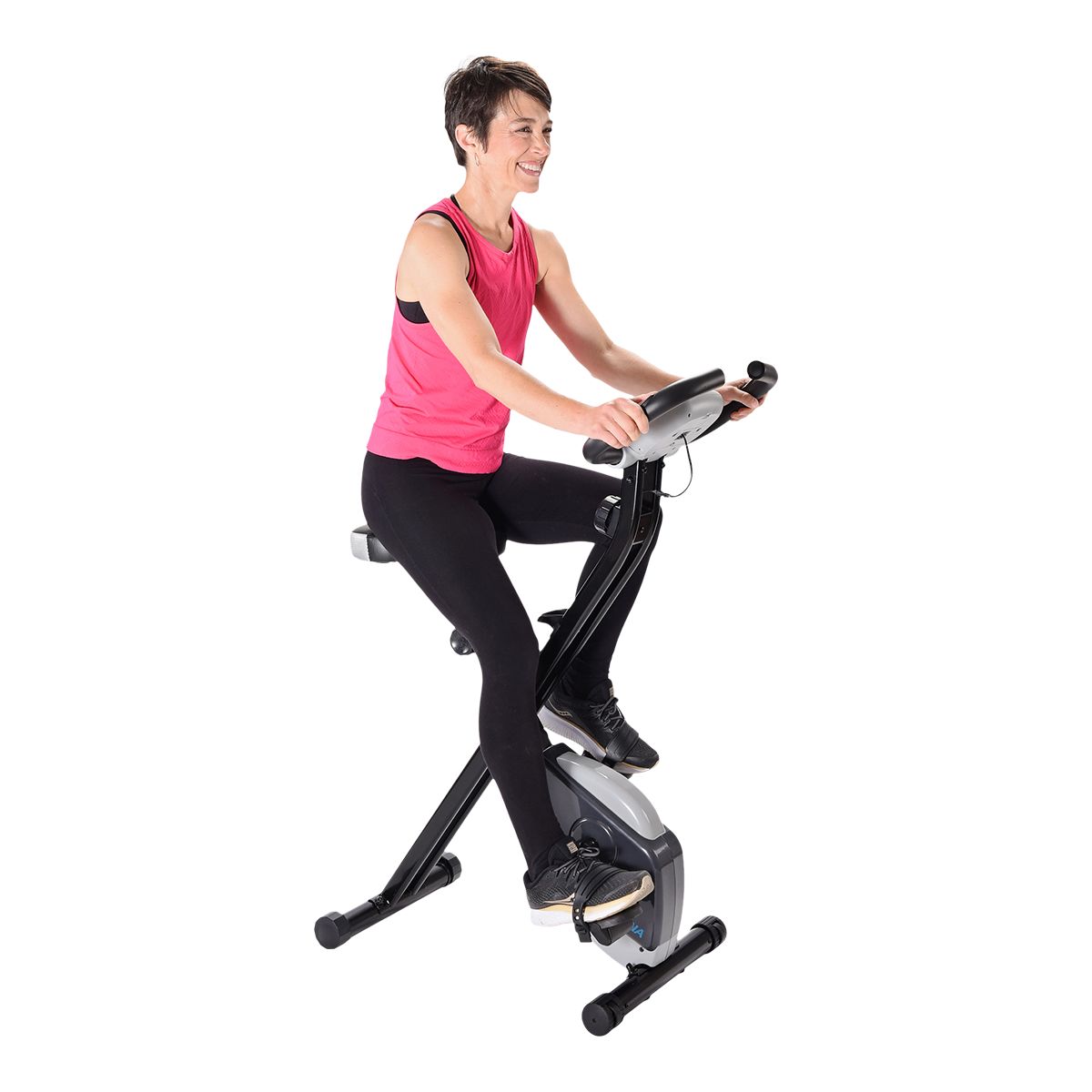 Stamina 182 Folding Exercise Bike Front_Angled_Right