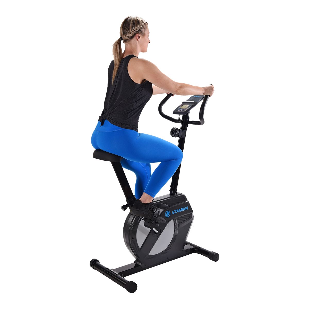 Stamina 1308 Upright Exercise Bike Back_Angled_Right