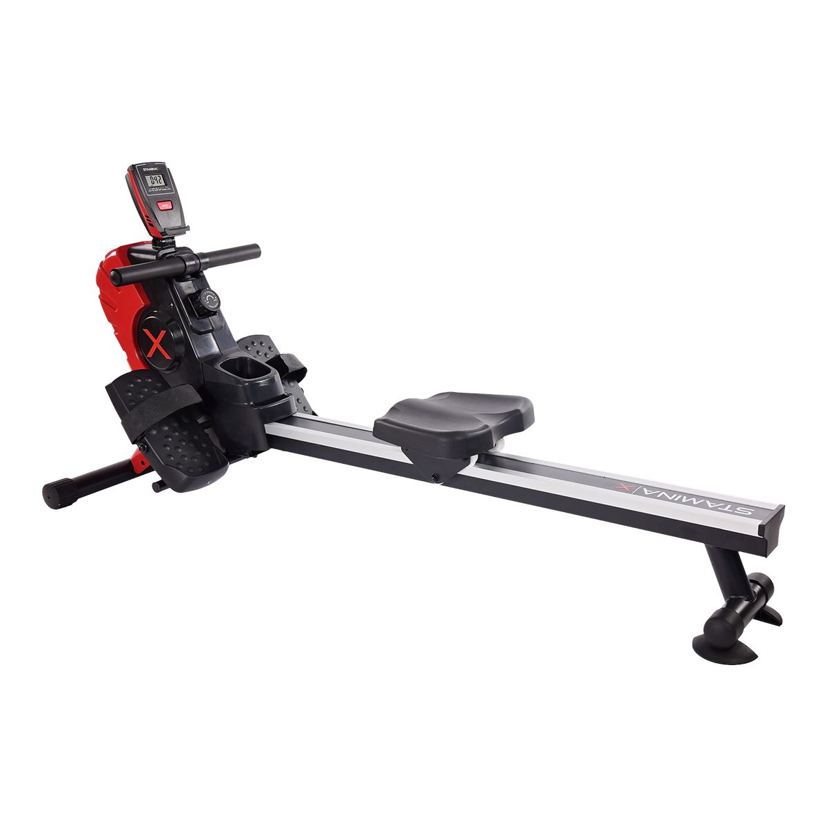 Stamina X Magnetic Rower Back_Angled_Left